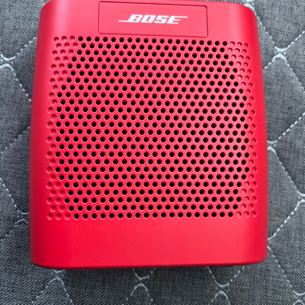 Bose Vibrant Red Bluetooth Speaker